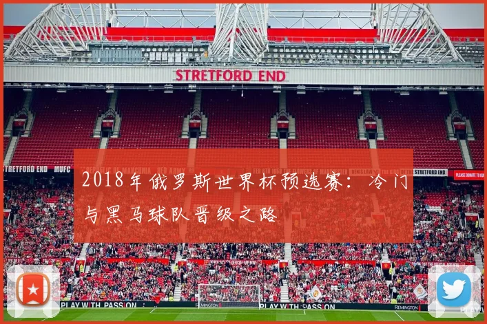 2018年俄罗斯世界杯预选赛：冷门与黑马球队晋级之路