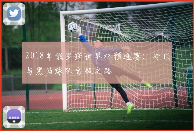 2018年俄罗斯世界杯预选赛：冷门与黑马球队晋级之路
